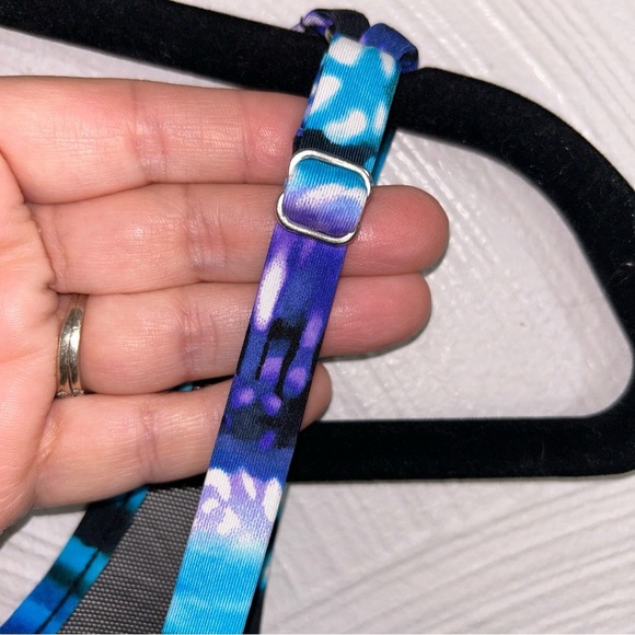 MIRACLESUIT MIRAGE TANKINI SWIM TOP SZ 10 UNDERWIRE SWIMSUIT BLACK STRIPE - Picture 4 of 6